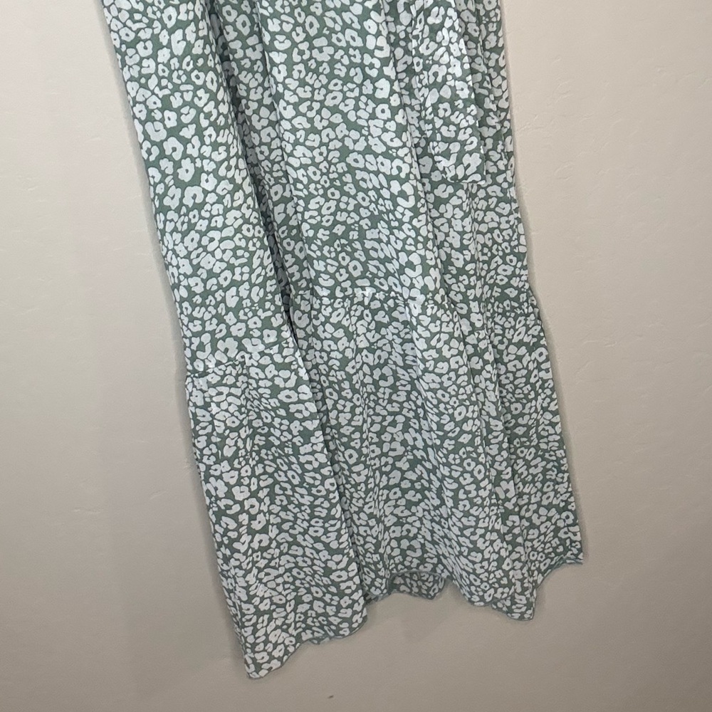 Green Floral Maxi Dress - Picture 6 of 12